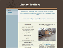 Tablet Screenshot of linkaytrailers.com